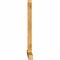 Ekena Millwork Portland Rough Sawn Timber Gable Bracket, Western Red Cedar, 84"W x 56"H x 4"D x 4"F, 16/12 Pitch GBW084X56X0404POR00RWR - alternate 3